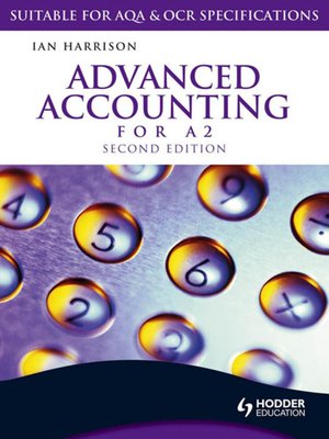 cover image of Advanced Accounting for A2